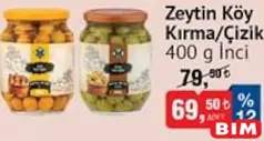 İNCİ KIRMA/ÇİZİK ZEYTİN KÖY 400 G